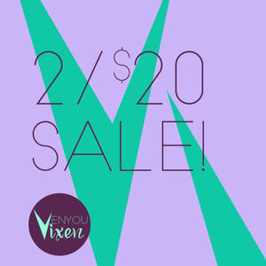 2/$20 SALE - Bundle Only - Only specified items